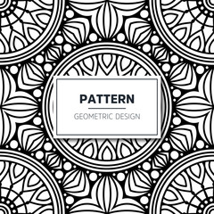 Seamless ethnic and tribal pattern