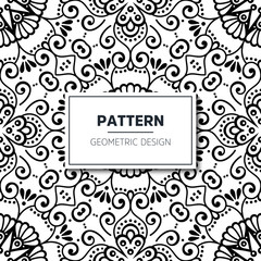 Seamless ethnic and tribal pattern