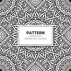 Fototapeta premium Seamless ethnic and tribal pattern