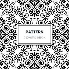 Seamless ethnic and tribal pattern