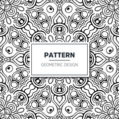 Seamless ethnic and tribal pattern