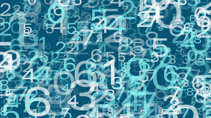 Abstract vector random numbers, digital information transfer