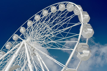 Ferris wheel on Bournemouth promenade, Dorset