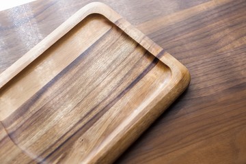 Fototapeta na wymiar カッティングボード　木製のまな板