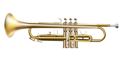 Obraz premium 3d_trumpet
