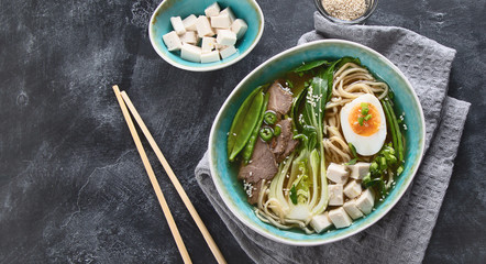Asian noodle soup