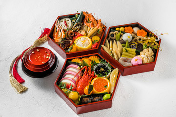 Obraz na płótnie Canvas 典型的な日本料理　和食　Typical Japanese cuisine
