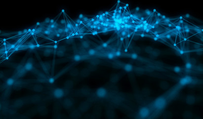 Technology modern dynamic plasma energy laser futuristic virtual technology background,  digitally generated image.