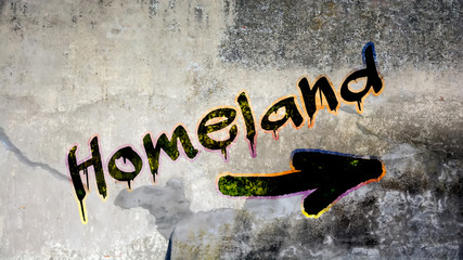 Sign 399 - Homeland