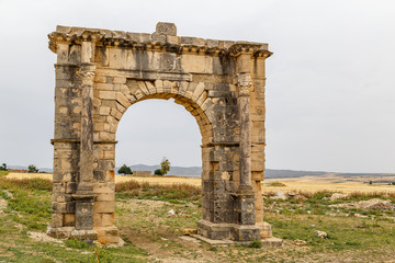 Ruins of the ancient town Musti (Mustis), Tunisia