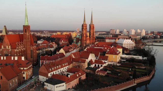 Ostr&oacute;w Tumski we Wrocławiu, Polska