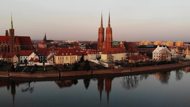 Ostr&oacute;w Tumski we Wrocławiu, Polska