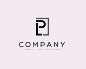 PL Square logo design inspiration