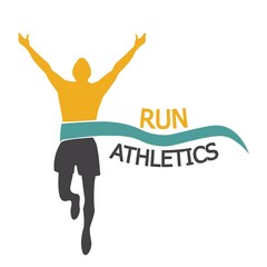 Fototapeta na wymiar Running marathon, people run, colorful poster. Vector illustration