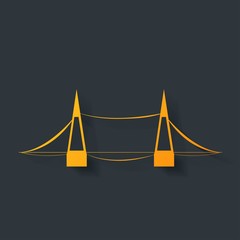 Bridge Icon isolated