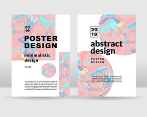 Fototapeta premium The abstract holographic background. It can be used for print and web