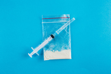 Illegal drugs. Heroin, ecstasy, cocaine and marijuana. Space for text