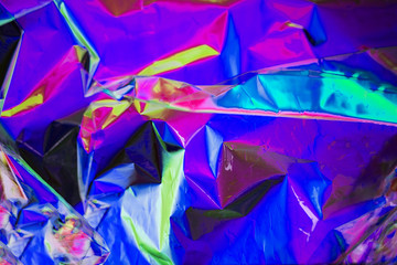 Retro synth wave, Abstract background in neon colors, cross polarization. Trend concept 2019 colors...