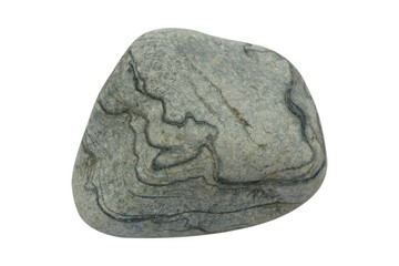 natural stone isolated on white background.