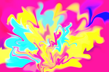AAbstract colorfull raindow background 70 s hippie style