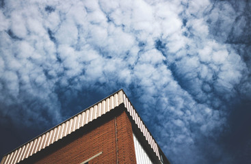 roof and blue sky