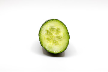 Cucumber isolated on white background