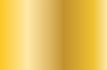 Realistic gold gradient texture. Shiny golden metal foil gradient. Vector illustration