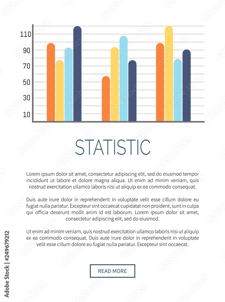 Aufkleber statistic infographic comparing data results with scales and text vector. scheme with numbers, numer