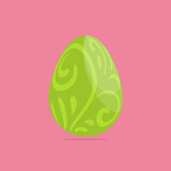 Easter Egg. Vector Illustration.