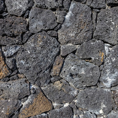 volcanic stone wall texture background