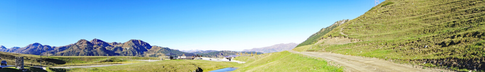 Paisaje de Baqueira Beret, Lleida, lérida, Catalunya, España