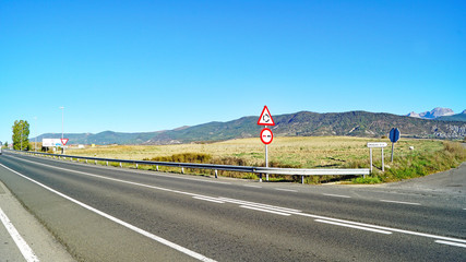 Paisaje de Huesca, Aragón, España