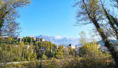 Ainsa, Sobrarbe, Pirineo aragonés, Huesca, Aragón, España