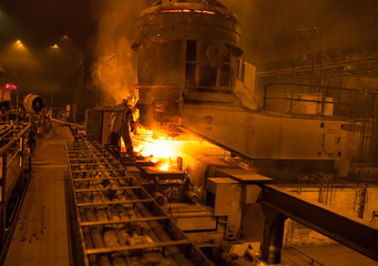 steel production in electric furnaces