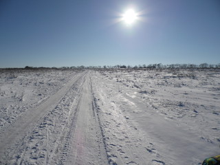 road winter