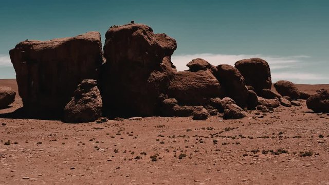 Aerial, Around Putana Volcano, Chile - cine version