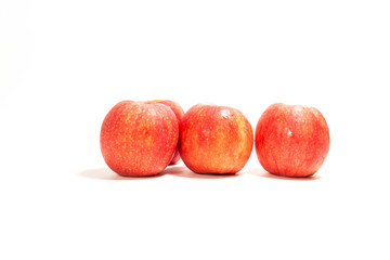 The red apple
