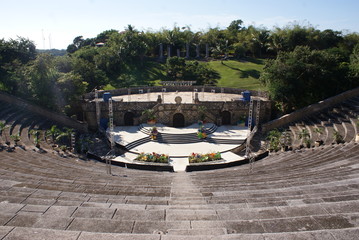 Amphitheater in Altos de Chavón, La Romana, Dominican Republic