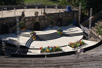 Amphitheater in Altos de Chavón, La Romana, Dominican Republic
