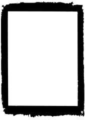 Abstract Decorative Black & White Photo Frame