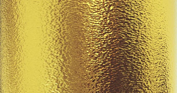gold foil texture background 3D rendering