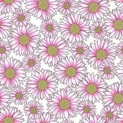 Fototapeta na wymiar Illustration pattern of the flower