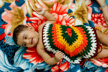 cute Indian baby girl