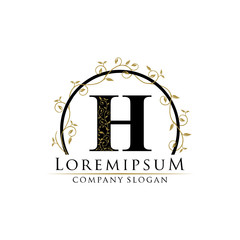 Classy Luxury H Letter Logo