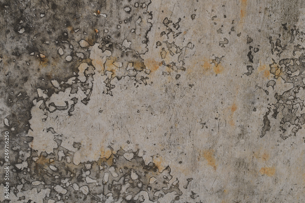 Poster Old Weathered Plaster Wall Texture background plaster paint rough with vignette High resolution background for design blackdrop or overlay