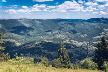 Obraz premium Mountain valley landscape