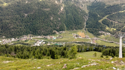 Fototapeta na wymiar Landschaft- Panorama