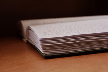 Braille books, books for the blind, library, library for the blind