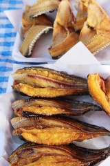 Fried fish is tasty at street food
