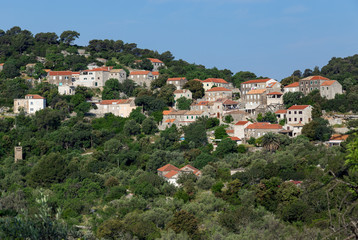 Govedari,village on island Mljet.Croatia